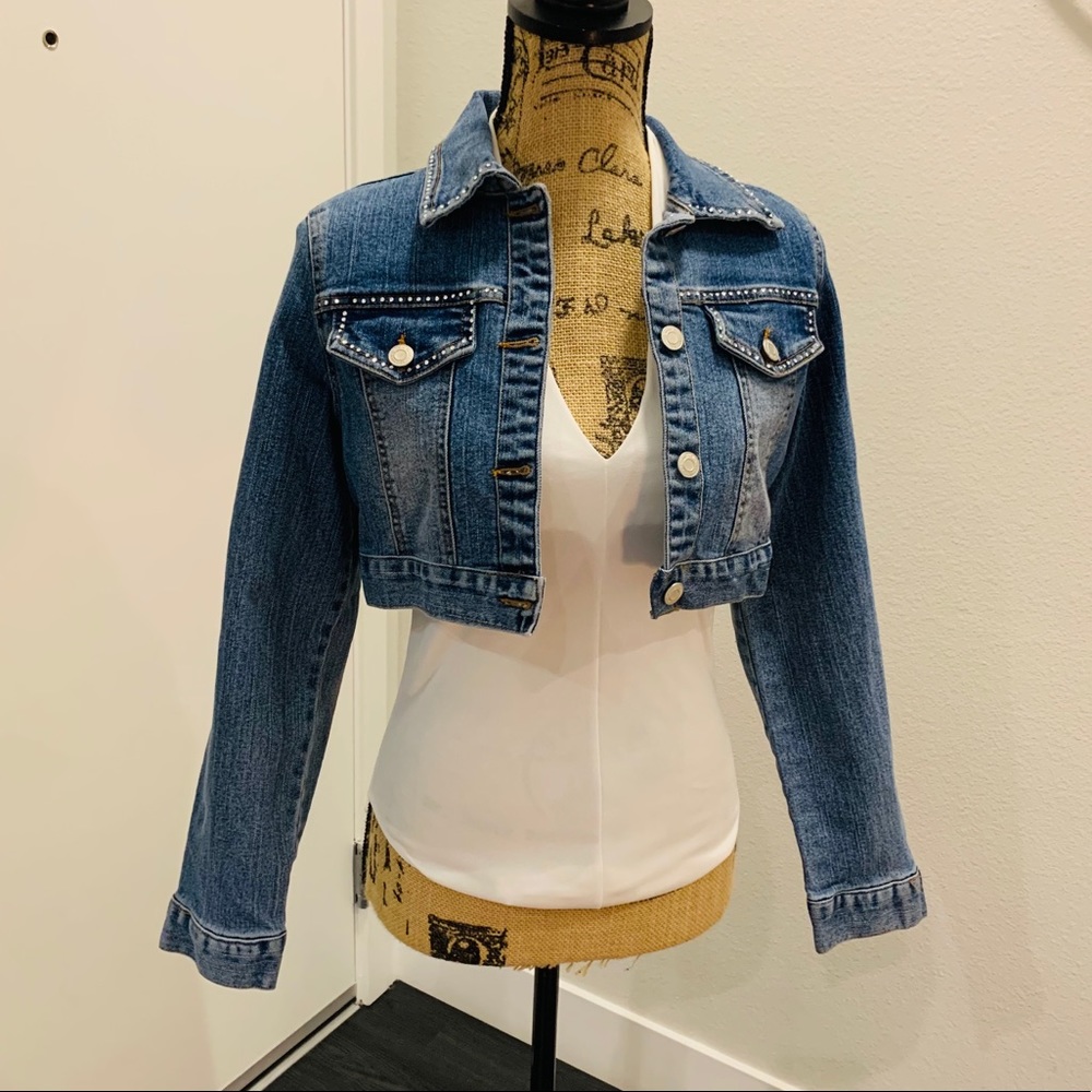 Bedazzled Jean Jacket